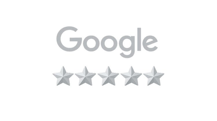 Google five-star rating badge